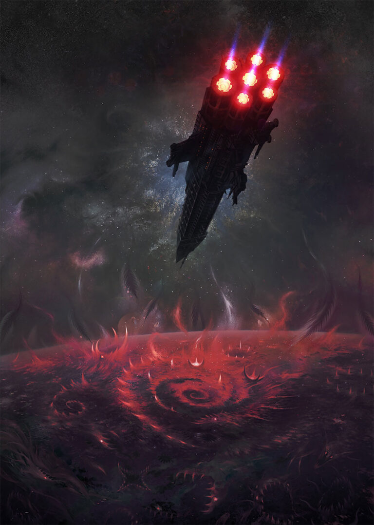 Tuchulcha by Alexandr Elichev 