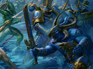 Warhammer 40K Tzaangors Artwork