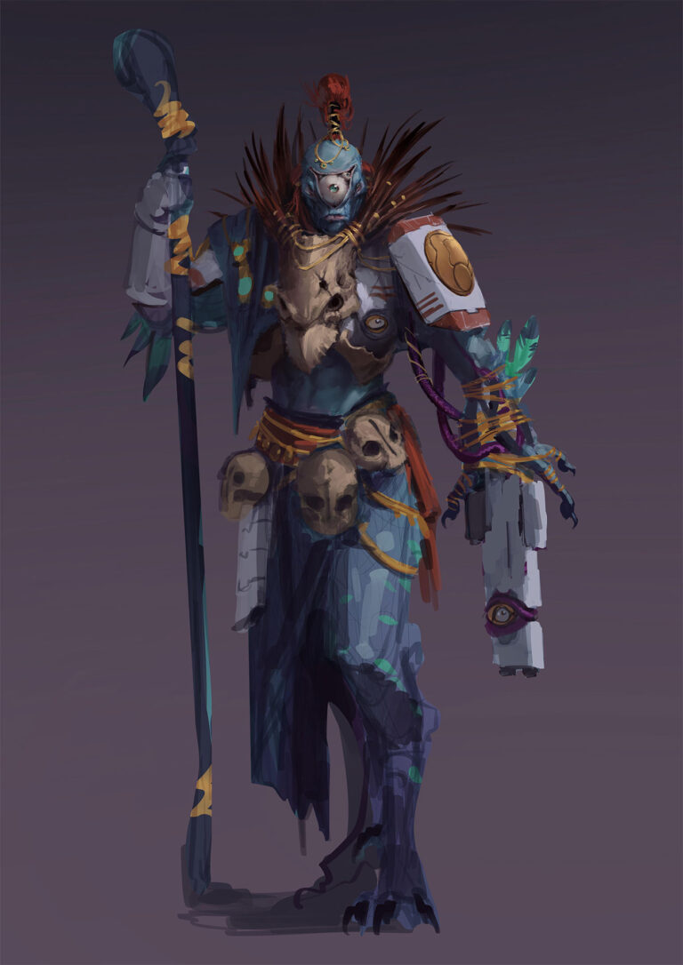 Tzeentch T’au by Eamonn McCormick 