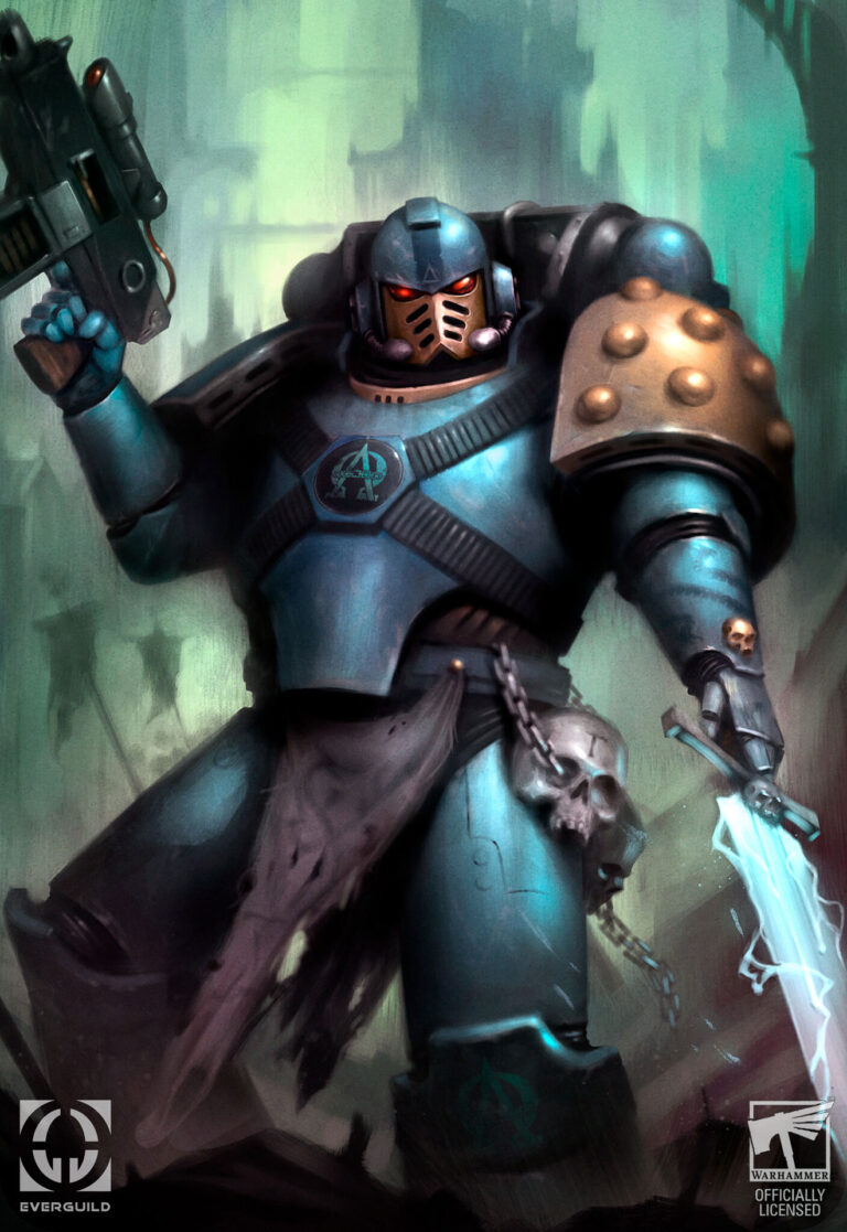 Unidentified Legionary Alpha Legion by Eric Alonso 