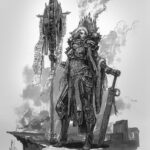 Adepta Sororitas by Denis Kornev (deniskornev_art)
