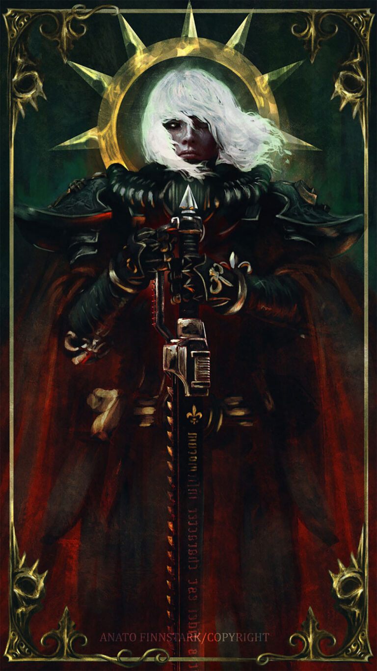 Adepta Sororitas by Anato Finnstark 