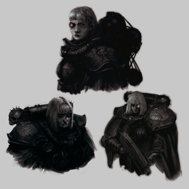 Adeptus Sororitas by Alex Campbell