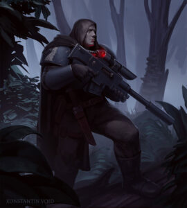 Black Dragons Scout by Konstantin Void