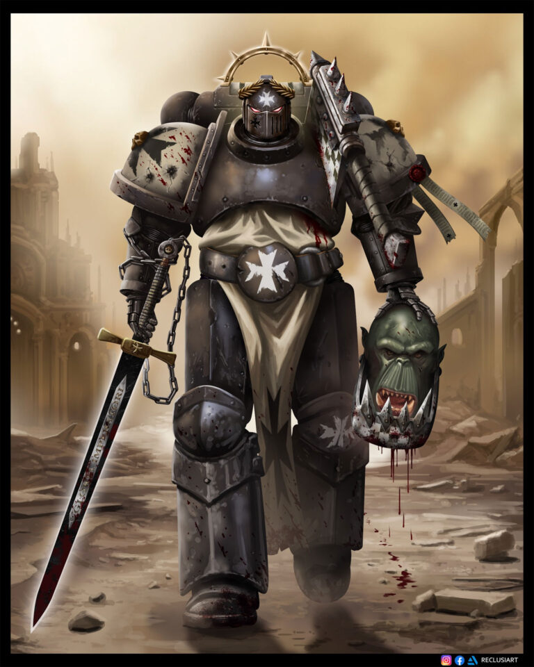 Black Templar by Reclusiart