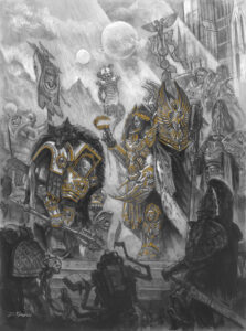 Coronation of Horus by Denis Kornev