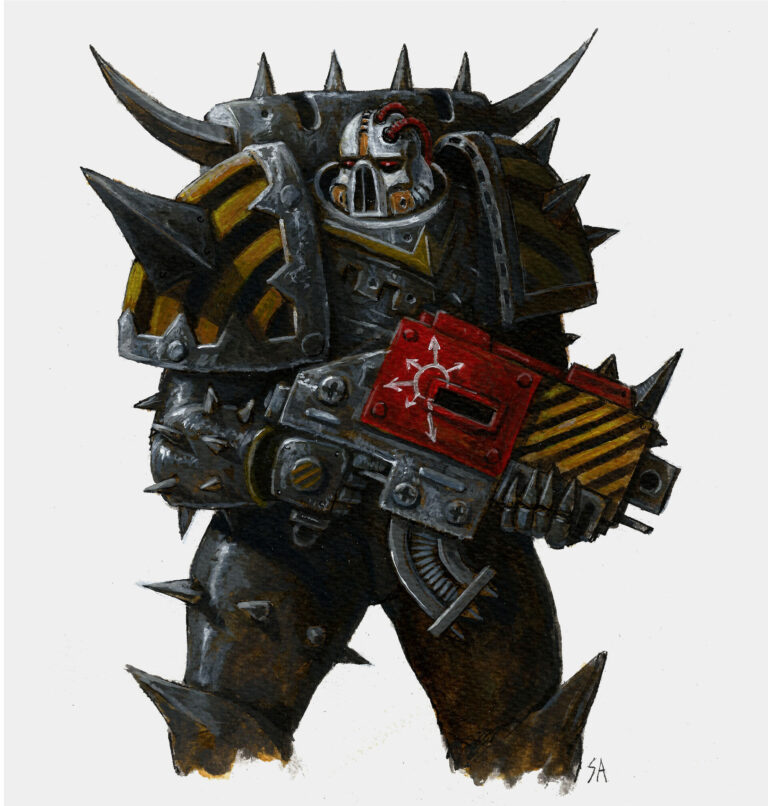 Iron Warrior by Samuel Allan 