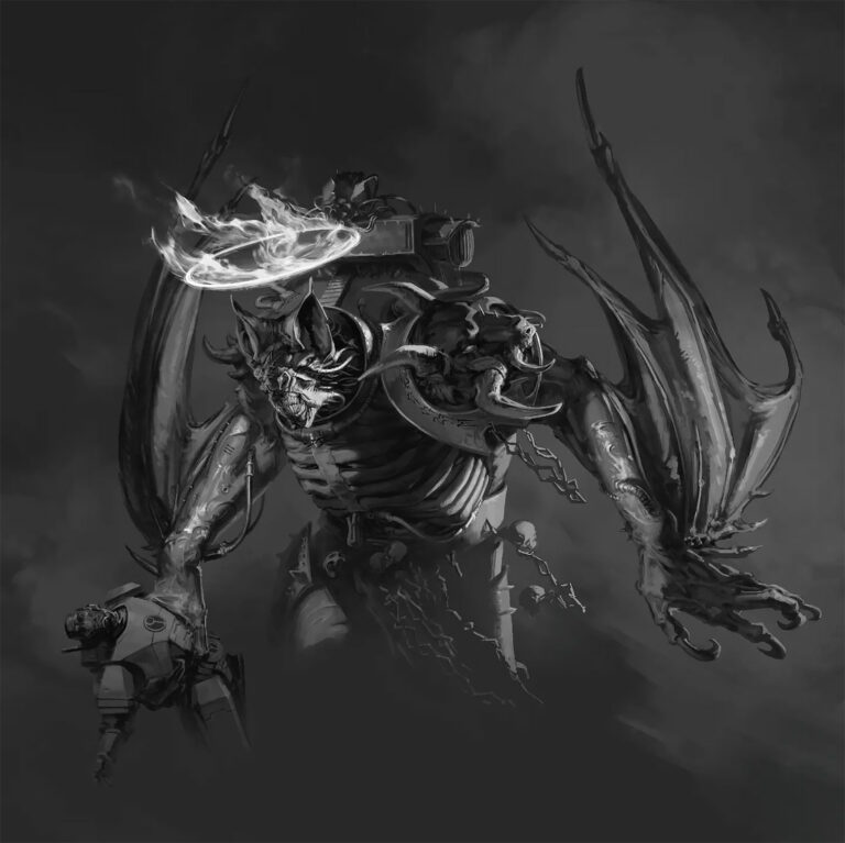 Nightmarish Shadow by Ruslan Korovkin 