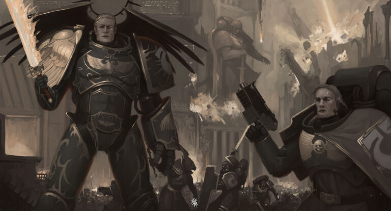 Roboute Guilliman by Marat Tazhitdinov 
