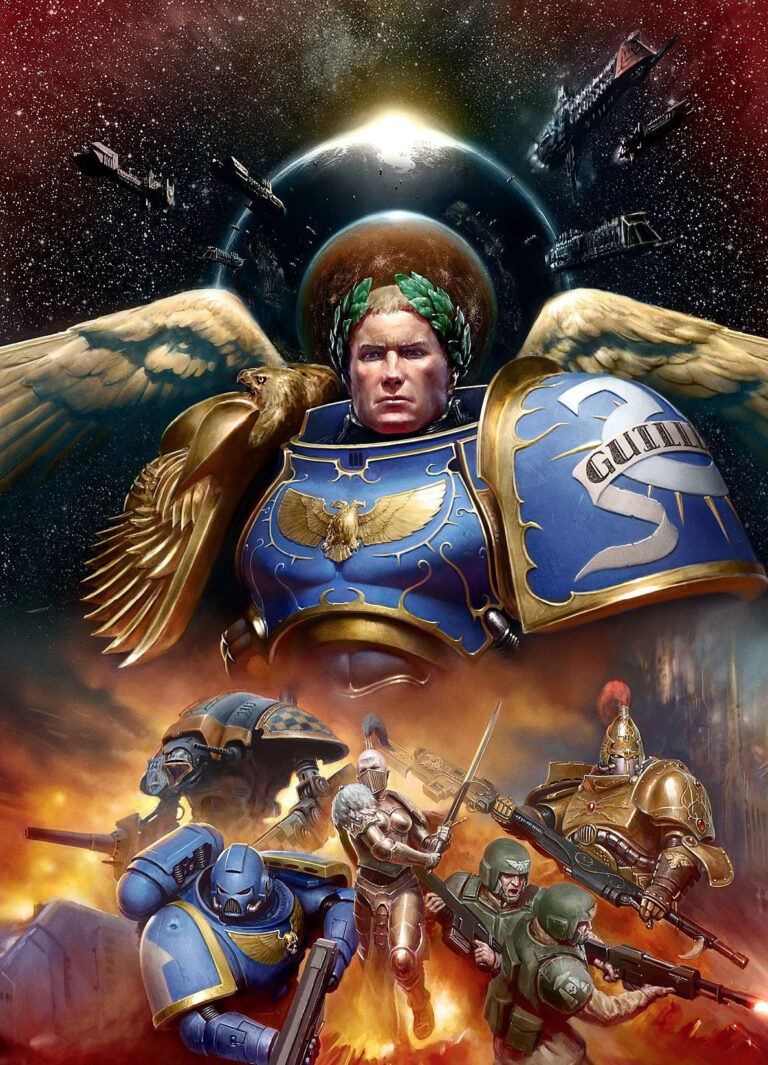 Roboute Guilliman by Mark Holmes 