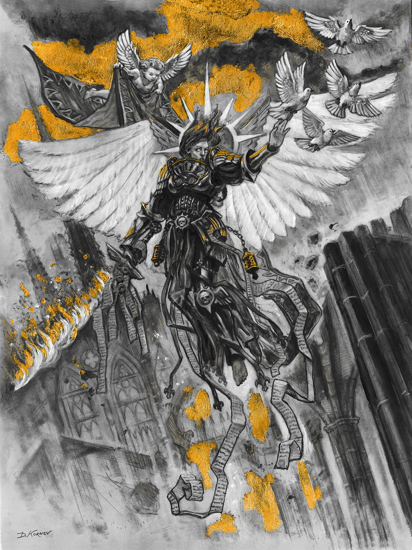 Saint Celestine by Denis Kornev Saint Celestine by Denis Kornev