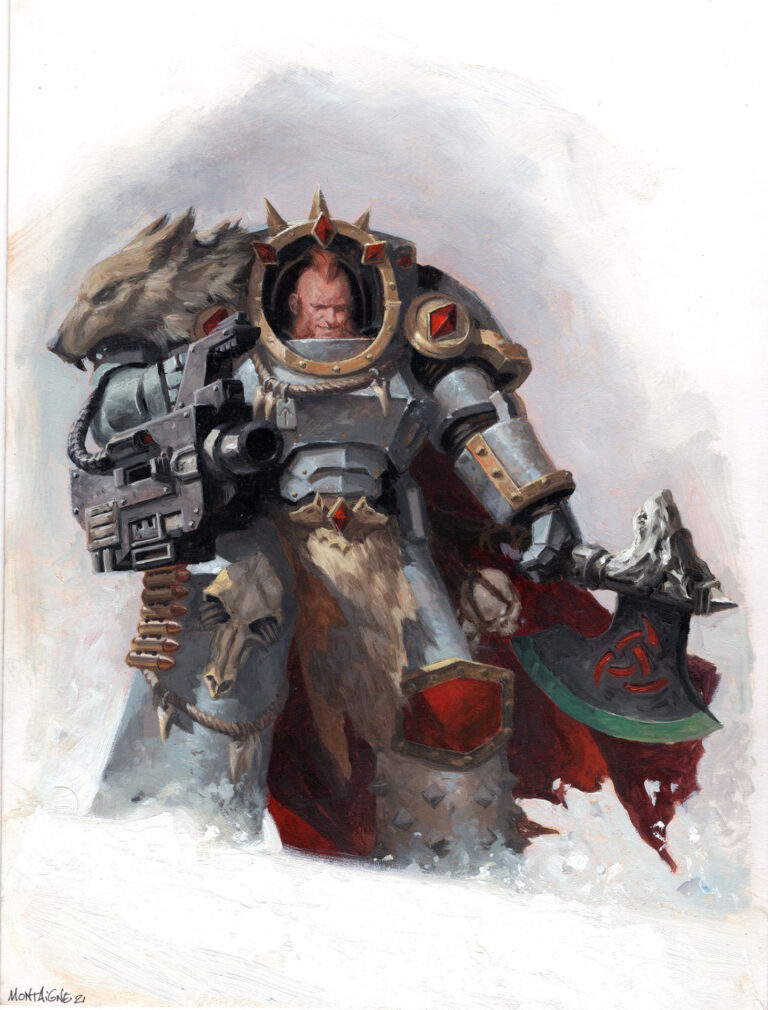 Space Wolf by Thim Montaigne 