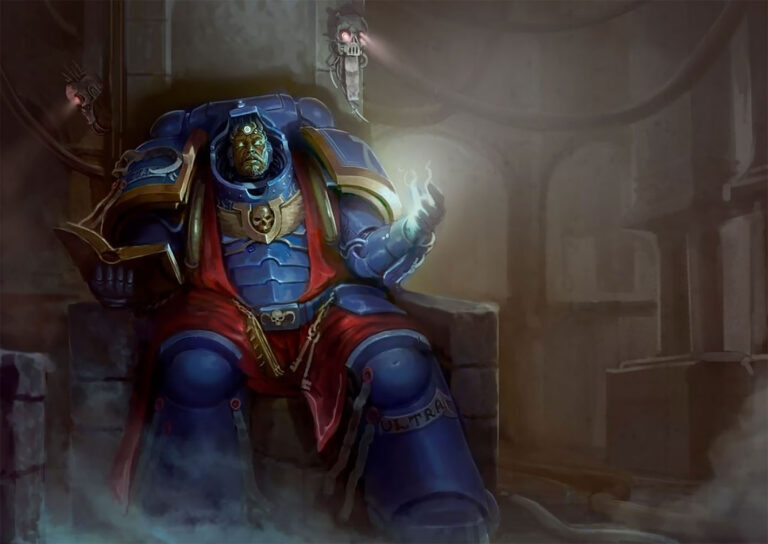 Ultramarine Librarian by Cristian Alias 