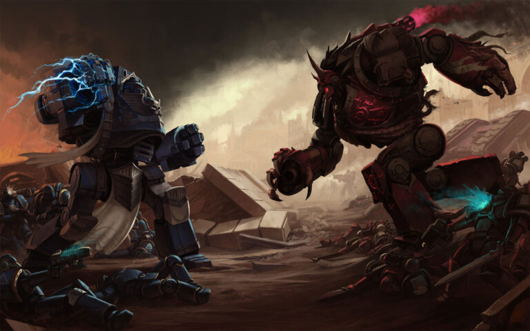Ultramarines Contemptor by David Moser 