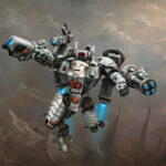 XV8 Crisis Battlesuit by Brilliane Feldo (WannaTryMe1138 | brillianefeldo.art)
