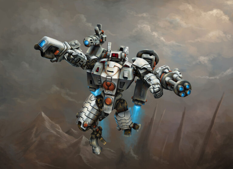 XV8 Crisis Battlesuit by Brilliane Feldo 