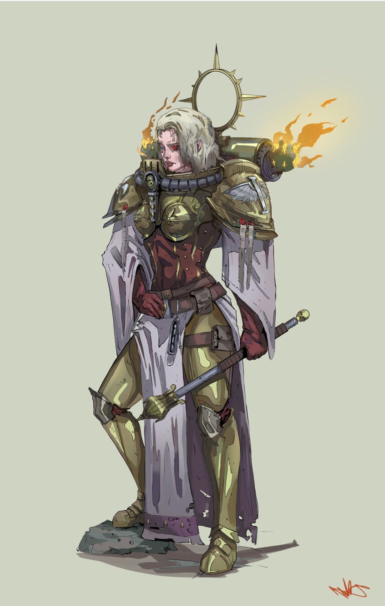 Canoness by Albert Sargsyan 
