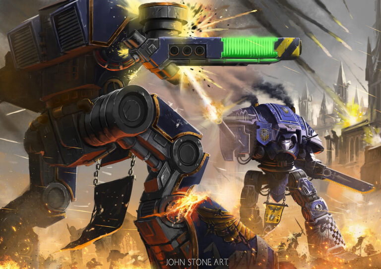 Clash of Titans by John Stone 