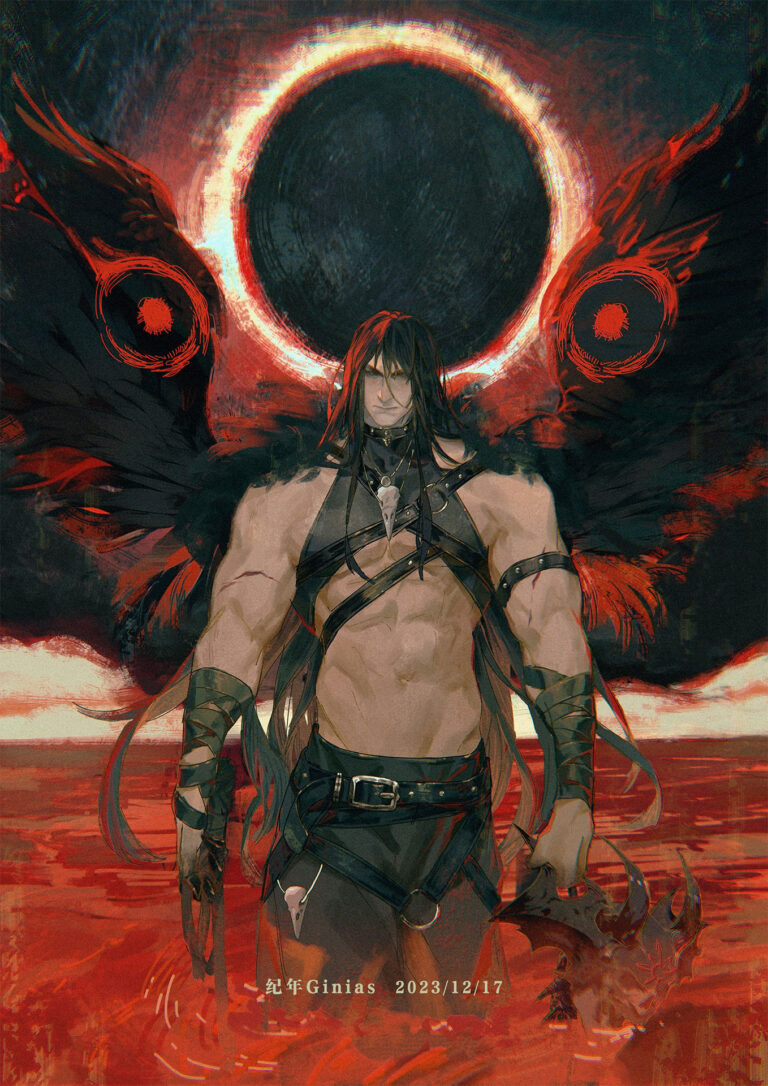 Corvus Corax by Ginias 