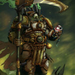 Mortarion by Christopher Regalario (shinsirhcart | Shin Sirhc)