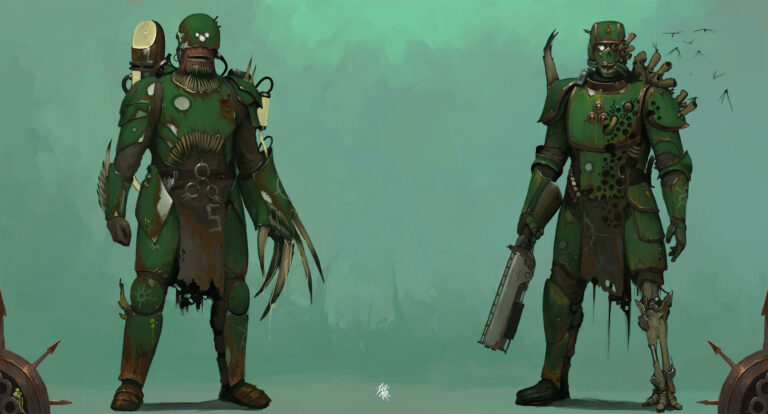 Nurgle Cultists by Marat Tazhitdinov 