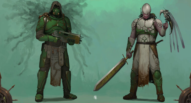 Nurgle Cultists by Marat Tazhitdinov 