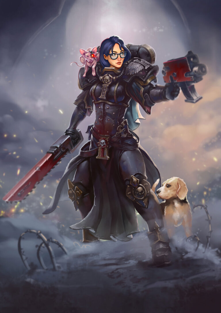 Sister of Battle by Vitaly Perevoshikov 