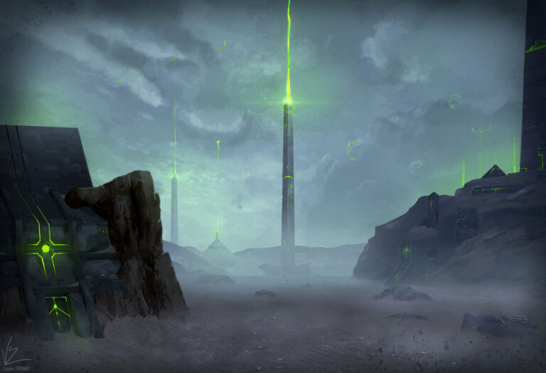 Tomb World by Lazare Viennot 