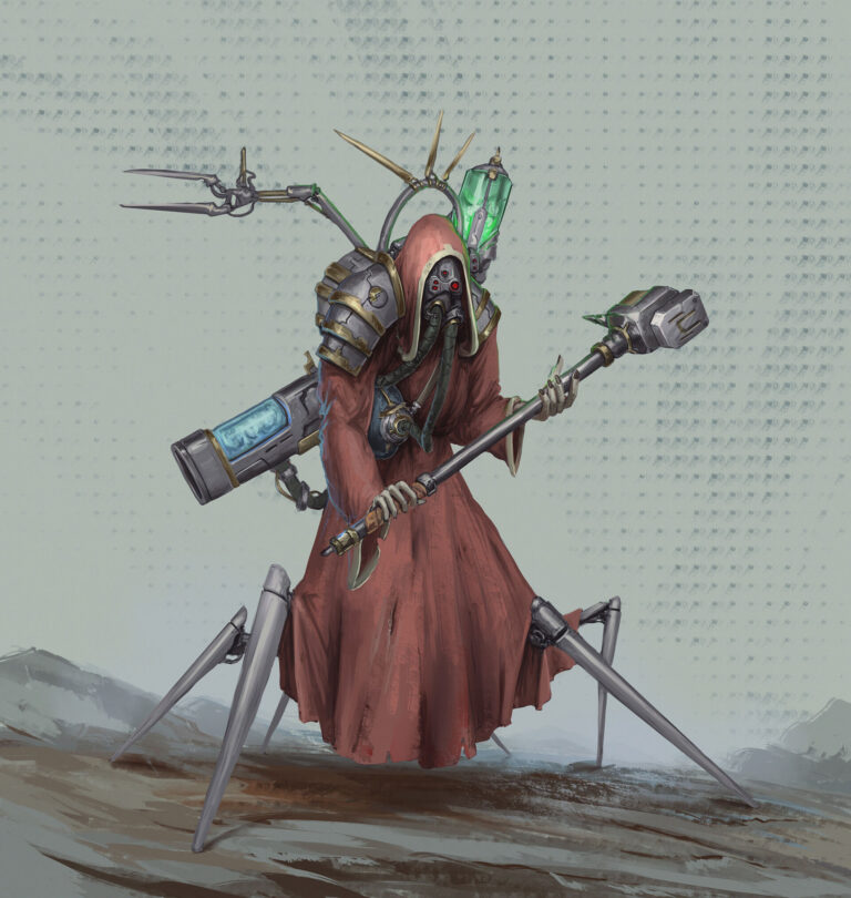 Adeptus Mechanicus by Ilya Kresov 