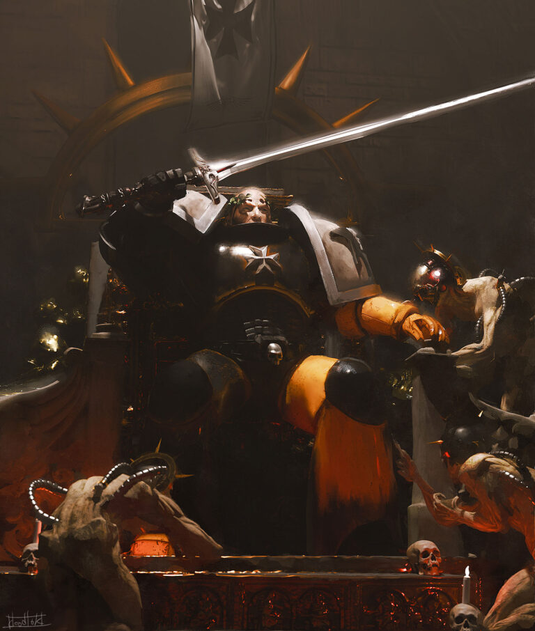 Birth of the Black Templar by David Ok 