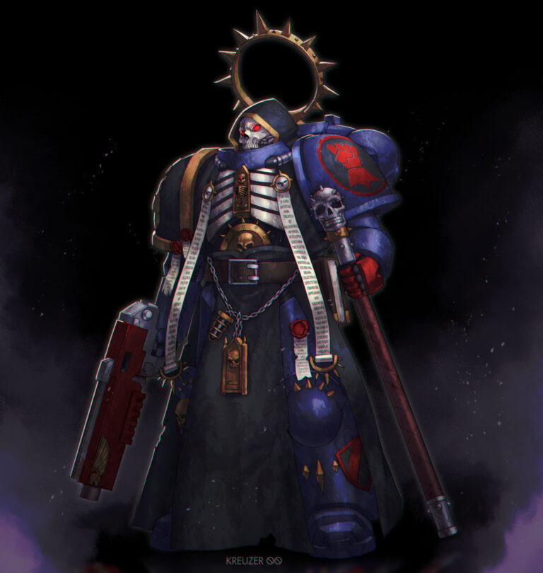 Crimson Fist Chaplain by KREUZER 