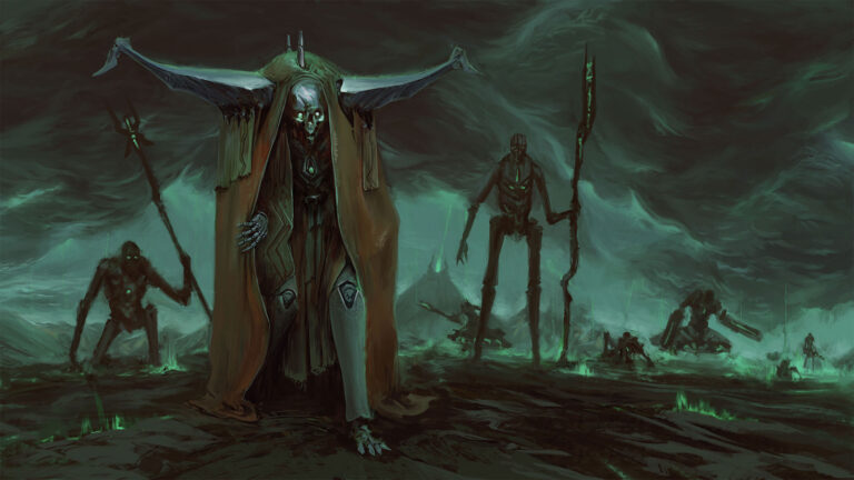 Necrons by Ilya Kresov 