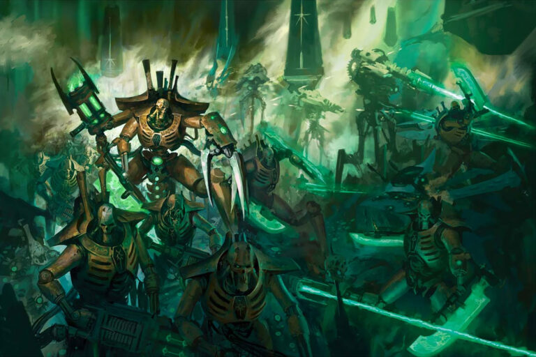 Necrons Cover Art by Phil Moss 