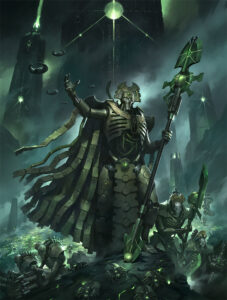 Necrons Cover Art by Jaime Martinez