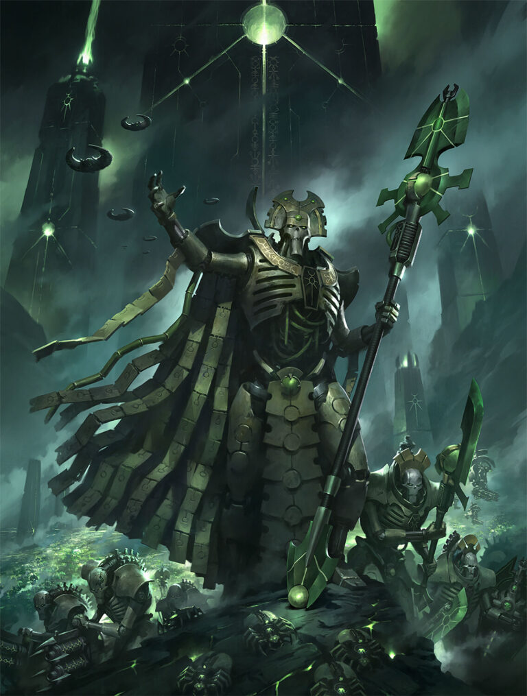 Necrons Cover Art by Jaime Martinez 