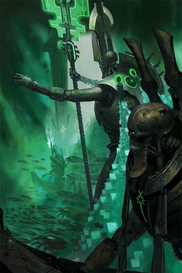 Szarekh the Silent King by Phil Moss 
