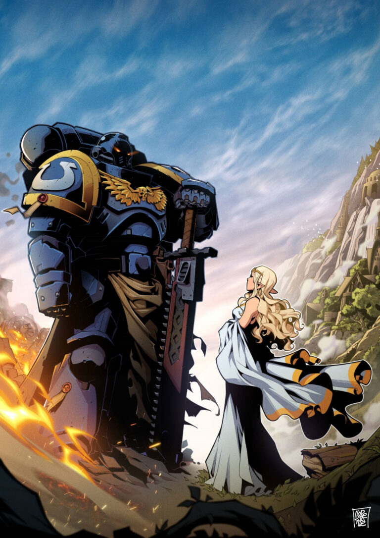 Ultramarine vs LOTR by Charan 