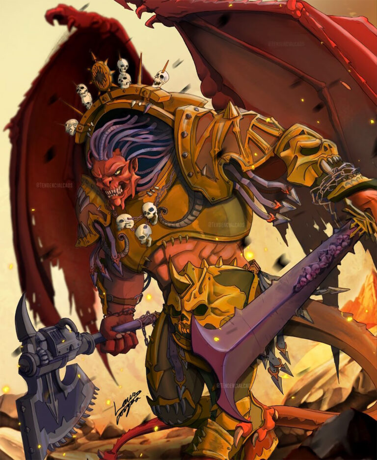 Angron by Laura Vazquez 