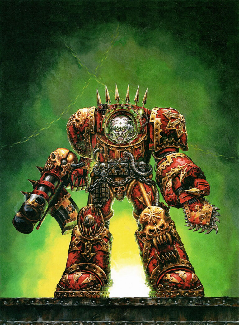 Azrakh the Annihilator by Mark Gibbons 