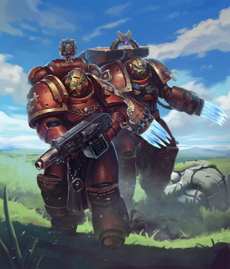 Blood Angels by Vitaly Perevoshikov 