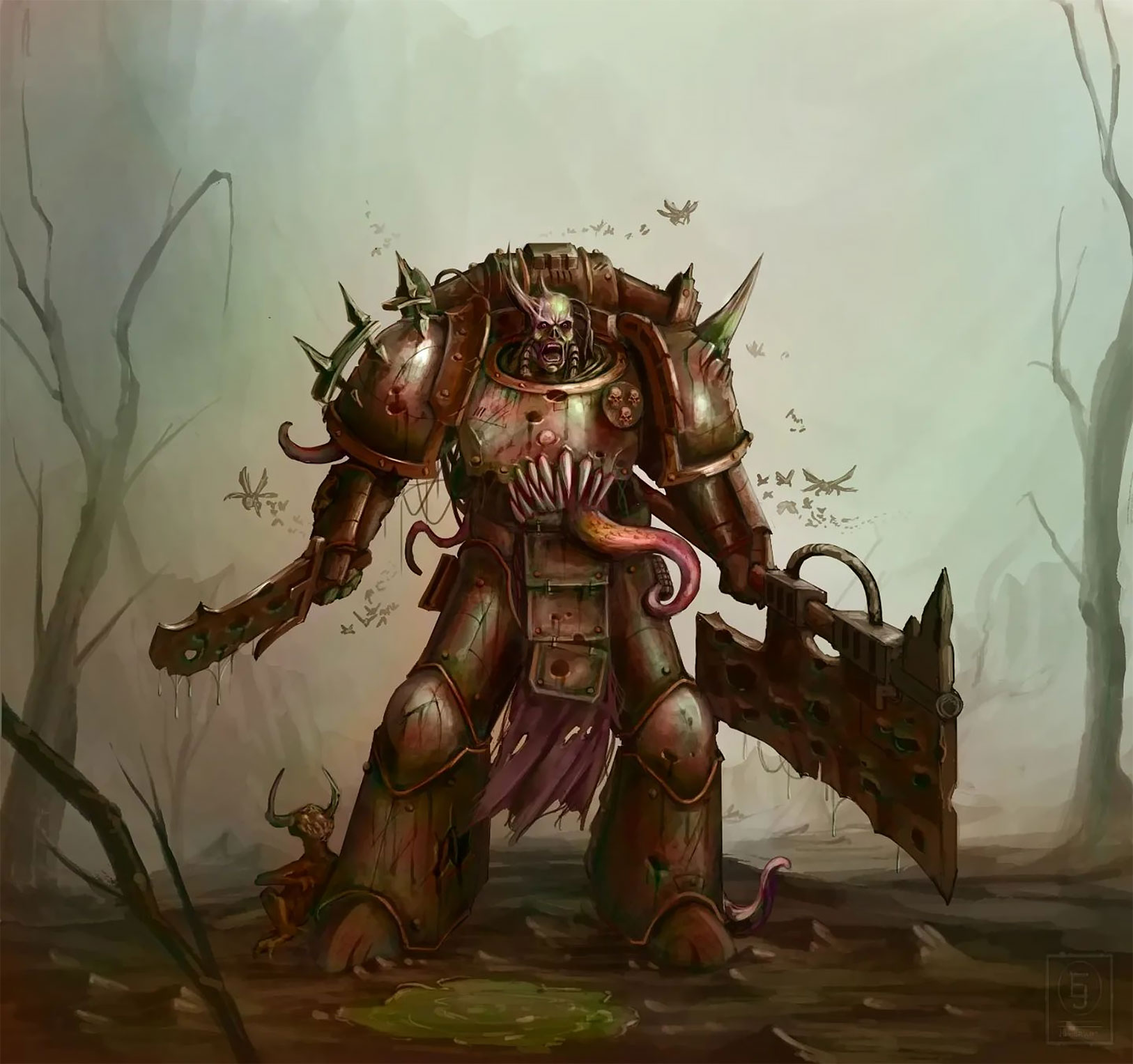 Death Guard by N-Tarou Art Death Guard by N-Tarou Art