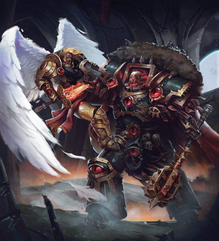 Horus and Sanguinius by Vitaly Perevoshikov Horus and Sanguinius by Vitaly Perevoshikov