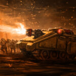 Infantry Nox Tank by Samuel Allan (samuel_allan_illustrator)