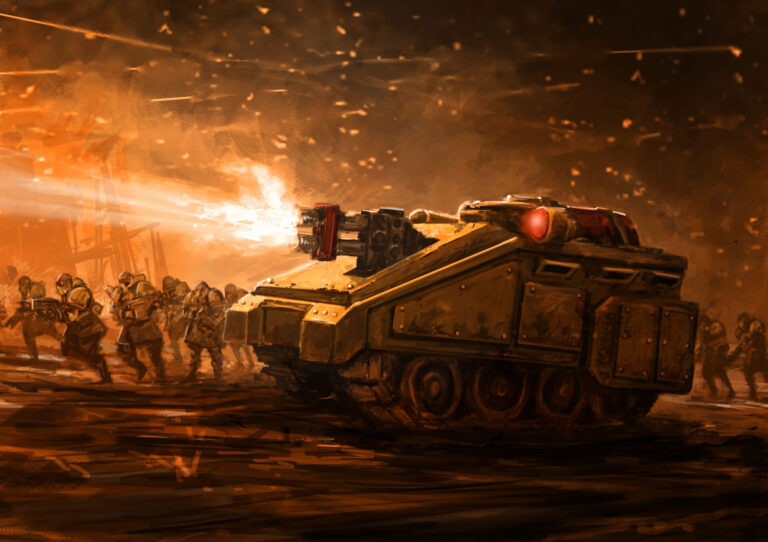 Infantry Nox Tank by Samuel Allan 