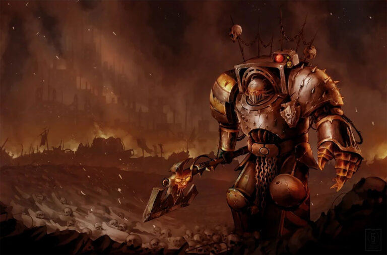 Iron Warrior by N-Tarou Art 