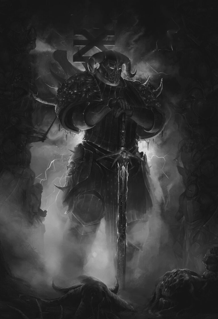 Khorne by Serdjek Sholohovshek 