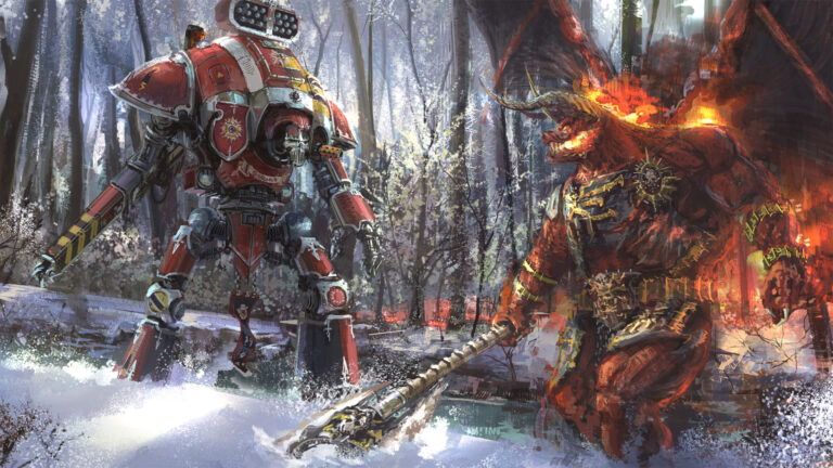 Knight vs Bloodthirster by Ahn Hyoungsup 