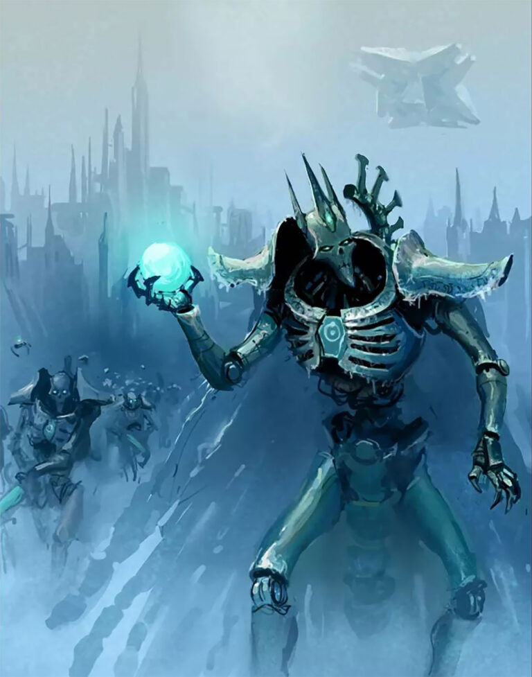 Necrons by Martin Paret 