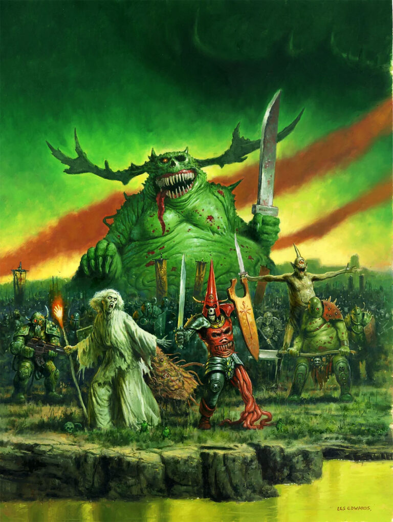 Nurgle Army by Les Edwards