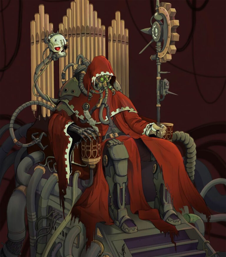 Praise the Omnissiah by Laura Vazquez 